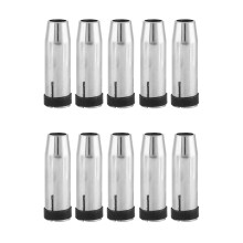 10Pcs Gas Nozzle Replacement Parts for MB 24KD MIG Welding Torch