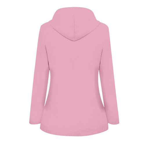 Women's Waterproof Rain Jacket with Hood, Plus Size 2