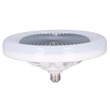 Lampa sufitowa do wentylatora E27 30W, cicha, regulowana, LED85-265V