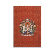 Affiche de peinture Thangka de Tara Blanche 20x30 pouces