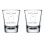 Schnapsgläser-Set, 2 Stück, 50 ml, Halloween-Geisterdesign 1