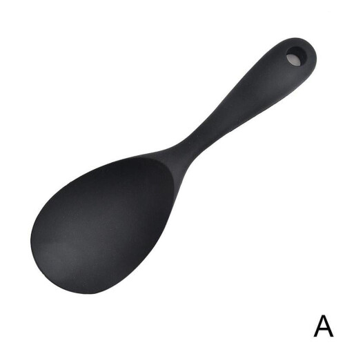 Cucchiaio da riso in silicone alimentare resistente al calore e antiaderente