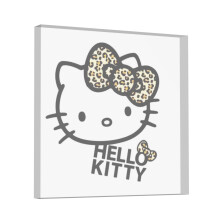 Plaque Hello Kitty en acrylique avec citations inspirantes (1 pièce)