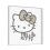 Plaque Hello Kitty en acrylique avec citations inspirantes (1 pièce) 1