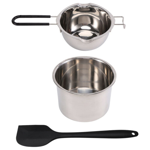 Dobbeltkokersett med silikonspade
