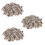 150Pcs Metal Cone Screwback Spikes Stud Leather Cloth  DIY Goth Punk Spot 1