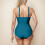 Damesbadpak met hoge taille en buikcorrigerend effect 6
