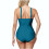 Damesbadpak met hoge taille en buikcorrigerend effect 5