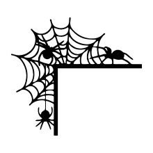Halloween metall dørdekor veggklistremerke