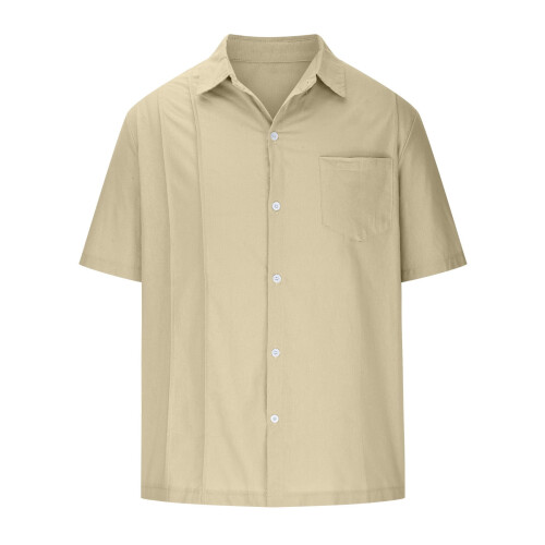 Men's Summer Gradient Short Sleeve Round Neck Tee 1