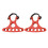 Cykelställ med justerbara remmar, 1 st 6