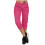 Calça Capri Feminina de Yoga, Cor Sólida, Modelagem Solta e com Bolsos 8