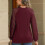 Damenbluse aus Spitze, Polyester, langärmelig, Rundhalsausschnitt 3
