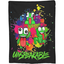 Unspeakable cozy soft flannel blanket50x60in