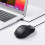 Tragbare USB-C-Maus, 3 Tasten, 1000 DPI, ergonomisch 6