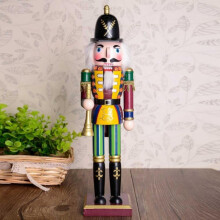Figurine de soldat Casse-Noisette en bois, 12, 14 ou 15 pouces