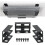 Laptophouder van koolstofstaal voor onder het bureau (set van 3) 6