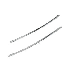 1Pair Outer Door Handle Electroplating Strip Bright Metal Strip Accessories 51217472725 for  G12 7 Series 2016-2021