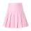 Fustă maxi roz uni pentru femei, XL 3