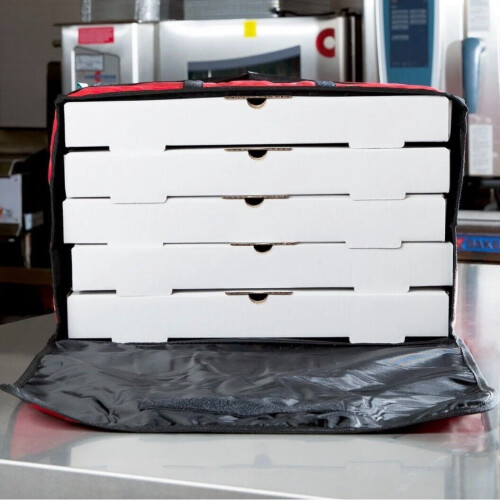 Isoleret pizzaleveringspose 20x20x12 tommer. Holder 616 tommer. 1