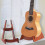Universal L-shaped wood guitar stand for ukulele 5