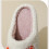 HWRETIE Couples Orange Winter Slippers Thick Sole 5