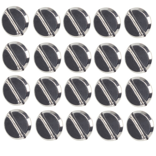 20 LEDergürtel 5 x 6 mm Silber Schraubbindung