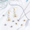 Evil Eye Charms18K Gold Plated Brass10pcs2colors 4
