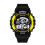 Relógio masculino digital LED de quartzo com alarme e data. 2