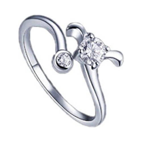 Constellations Ring Silver Plated Adjustable Size 1