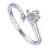 Constellations Ring Silver Plated Adjustable Size 3