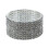 Brudearmbånd med strass, 28 mm, 8 rader 3