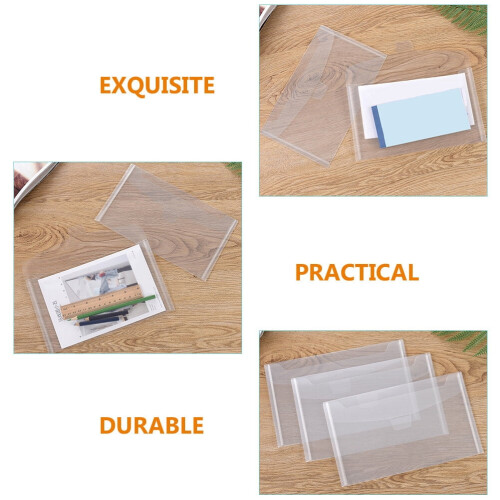 Málaí Stórála Eagraithe Fillteán Comhad PP Trédhearcach 35Pcs 1