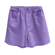 Naisten juoksushortsit, joustavaa puuvillaa, denim, 1 pari