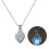 Hjertehalskæde i hudvenlig rustfri legering 4