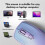 Wireless Mouse, Computer Mouse with RGB Backlit, Rechargeable  Mice, Optical USB Mouse for Home Office 7