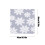 Capas de almofada com estampa de floco de neve, 45 x 45 cm (18 x 18 polegadas) 3