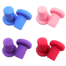 4Pièces Bouchons Silicone Pour Vin Décoratifs Faciles À