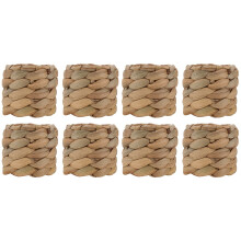 8Pièces Tressés Naturels Pour Banquet