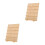 2Pièces Stand Bois Multi-Couches Beige Pour Commerce 1