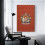 Vit Tara Thangka målningaffisch 20x30 tum 3