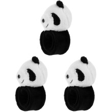 3Pièces Bracelets Slap Animaux Confortables Doux Pour Jeux Enfants