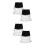4Pièces PVC Étanche Multi Pour Lights Moving Head Outdoor 1