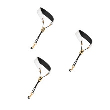 3Pièces Sangles Cou Saxophone Ajustables Pour Alto Tenor Soprano