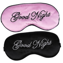 2Pièces Masques Yeux En Soie Doux Pour Paisible
