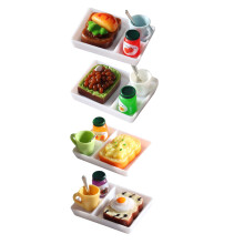 20Ensembles Mini Pain Tartine Assortie Accessoire Décoratif Réaliste