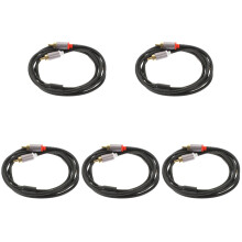 5Pièces Audio 3.5mm En PVC Cuivre, Compatible