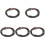 5Pièces Audio 3.5mm En PVC Cuivre, Compatible 1