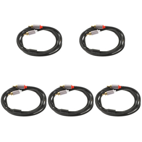 5Pièces Audio 3.5mm En PVC Cuivre, Compatible