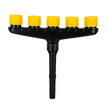 3Pièces Outil Arrosage Noir À Débit Variable Pour Champs